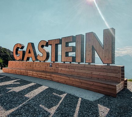 Photopoint Gastein in summer