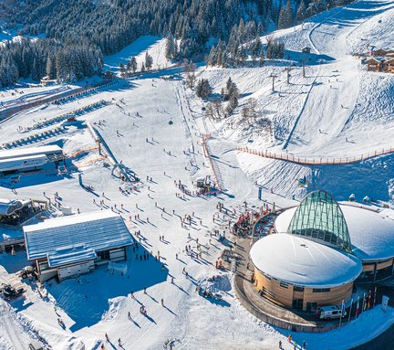 Das Skizentrum Angertal