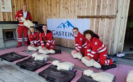 [Translate to Englisch:] Ein Tal lernt Retten - Rotes Kreuz Gastein