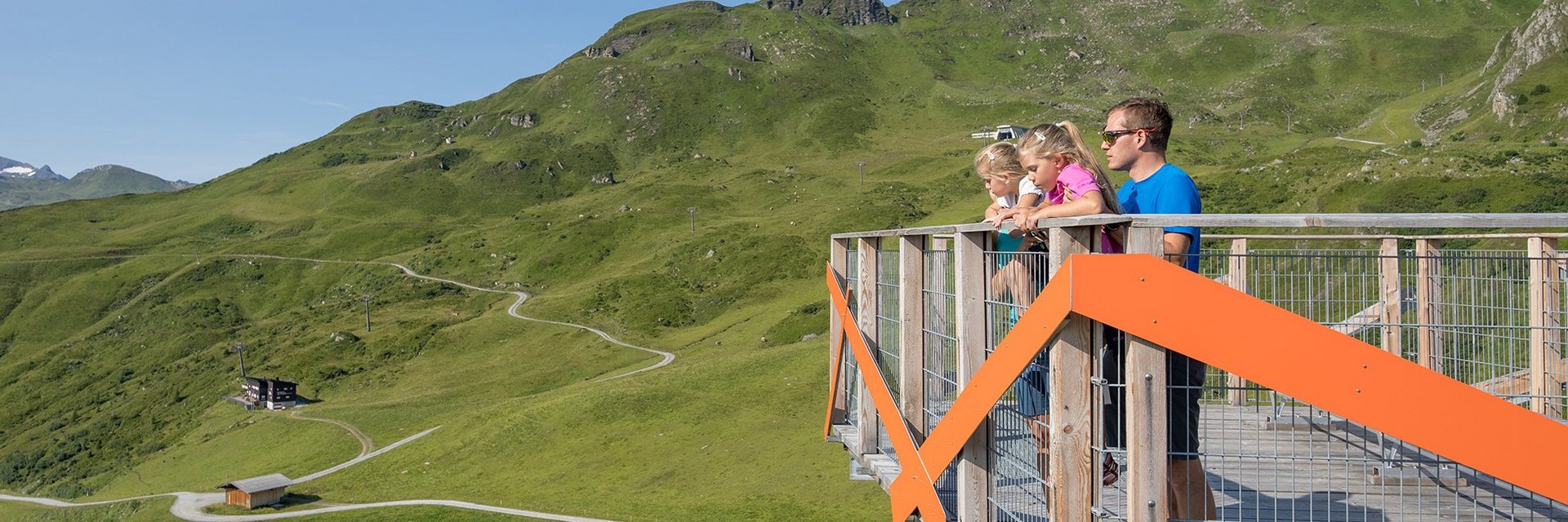 Schlossalmblick am Familien- und Erlebnisberg Schlossalm