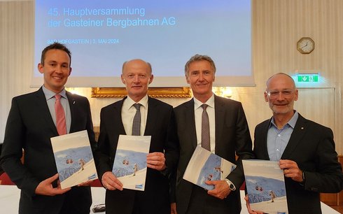 Vorstand und Aufsichtsrat der Gasteiner Bergbahnen AG